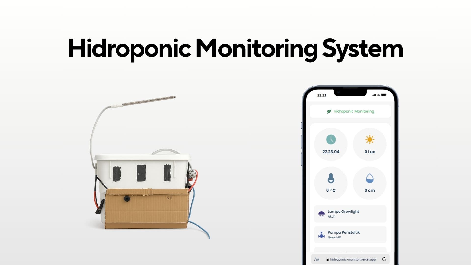 Hidroponic Monitoring System preview